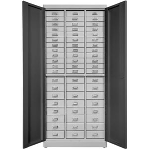 Produktbild für Werkzeugschrank ADB 41662, aus Metall, grau / anthrazit