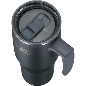 Produktbild für Thermobecher Thermos Refreshing series black mat, schwarz