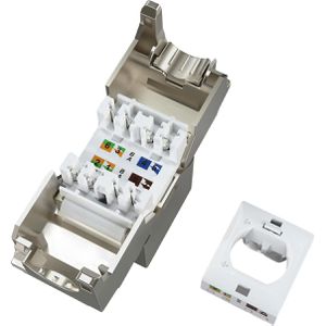 Produktbild für Keystone-Modul Digitus DN-93615-S, geschirmte Buchse