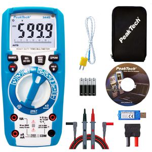 Produktbild für Multimeter PeakTech P 3445, digital, True RMS, App-fähig