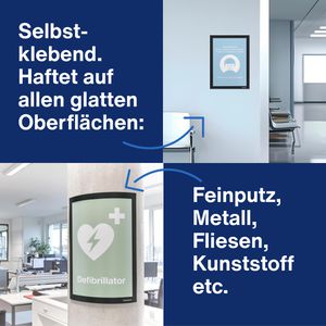 Produktbild für Inforahmen Magnetoplan 1131912 magnetofix, A4