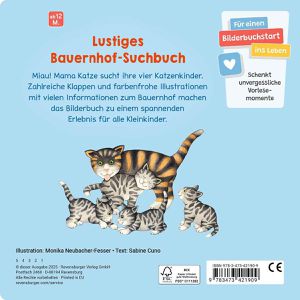 Produktbild für Spielbuch Ravensburger 42190, Unterwegs auf dem Bauernhof