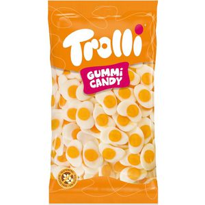 Schaumzucker Trolli Spiegeleier, mit Fruchtgummi