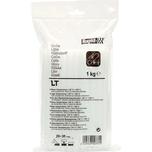 Rapid Heißklebesticks Low Melt, transparent, Ø 12mm, Länge 190mm, 50 Sticks