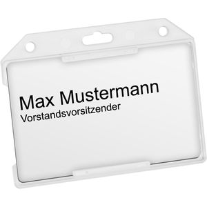 Kartenhalter Böttcher-AG Hartplastik