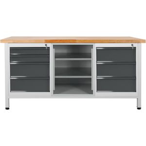 Produktbild für Werkbank ADB Premium Long Line, 43737, anthrazit