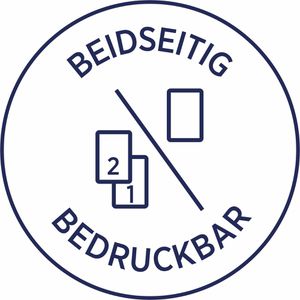 Produktbild für Visitenkarten Zweckform C32010-25, 85 x 54mm