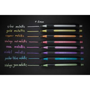 Produktbild für Metallic-Stifte Schneider Paint-It 020, farbig sortiert