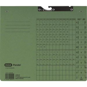 Produktbild für Pendelhefter Elba 100420896, Zweifalz, A4, grün