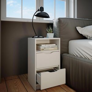 Produktbild für Nachttisch Vicco Ruben, weiß