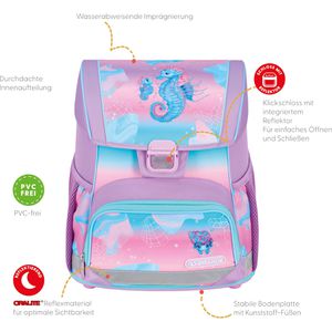 Produktbild für Schulranzen Herlitz Loop Plus Ocean Lights, 4-teilig
