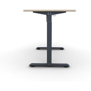 Produktbild für Schreibtisch Geramöbel Elevate Home, weiß / anthrazit