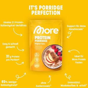 Produktbild für Haferbrei More Protein Porridge Original Taste