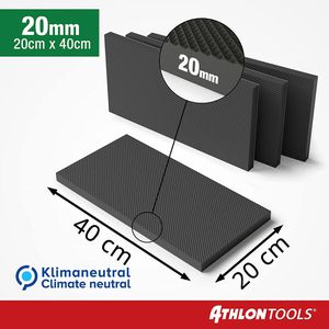 Produktbild für Wandschutz ATHLON-TOOLS MaxProtect, schwarz