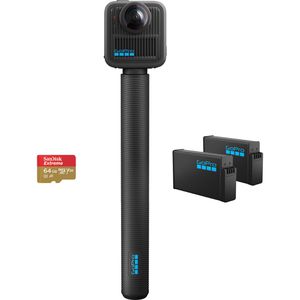Produktbild für Action-Cam GoPro MAX2 Zubehör-Bundle, wasserdicht bis 5 m