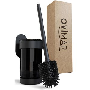 WC-Bürste ovimar Toilettenbürste Finnkona, schwarz