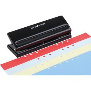 Bind T 6001 Mehrfachlocher, Systemlocher, 6-fach Locher, bis 8 Blatt ...