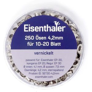 Produktbild für Ösen Eisenthaler SET30-4.2mm für Ösenpresse ET-30