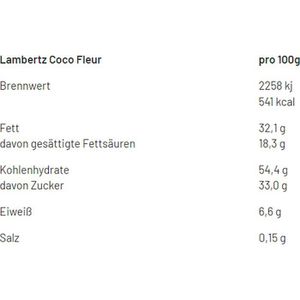 Produktbild für Kekse Lambertz Coco-Fleur