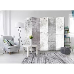 Produktbild für Paravent Artgeist Concretum murum II, innen 5-tlg.
