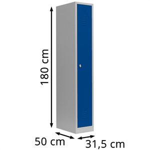 Produktbild für Spind Lüllmann 510111, blau