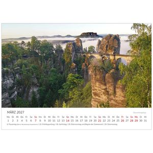 Produktbild für Bildkalender Edition-Seidel Deutschland Naturwunder, Jahr 2027