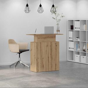 Produktbild für Empfangstheke vidaXL 859059, artisan eiche