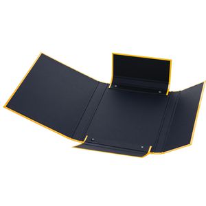 Produktbild für Heftbox Pagna Basic, aus Karton mit Kunststoffbezug, A4