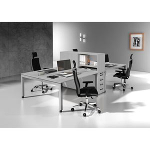 Produktbild für Aufsatzschrank Hammerbacher SCA1, lichtgrau