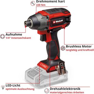 Produktbild für Akku-Schlagschrauber Einhell-Professional TP-CI 18/220 Li BL