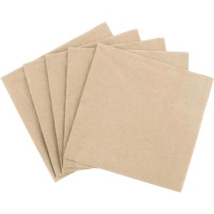 Produktbild für Servietten Papstar 89621, Daily Collection, sand