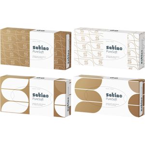 Produktbild für Kosmetiktücher Satino PureSoft 211660