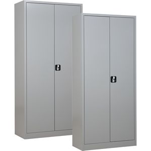 Aktenschrank G-Office FLC.19/18, aus Metall, Set 2-teilig