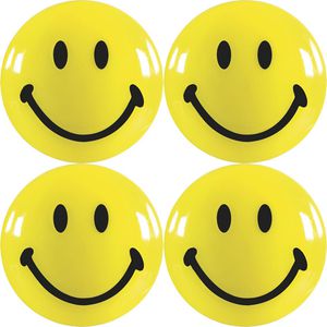 Magnete Magnetoplan Smileys, gelb