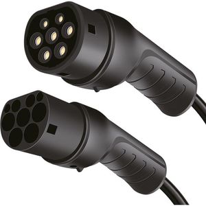 Produktbild für Elektroauto-Ladekabel LogiLink Spirale Mode 3, 5 m