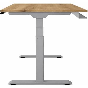 Produktbild für Schreibtisch Kerkmann Move 1 stable, asteiche / silber