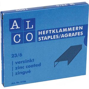 Heftklammern Alco 042-0039, Typ 23/6