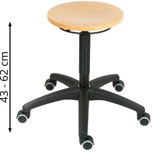 Produktbild für Drehhocker Lotz 3520.12