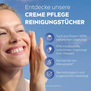 Produktbild für Abschminktücher Nivea Reinigungstücher 3in1 Creme Pflege
