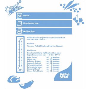 Produktbild für Gefrierbeutel Papstar 14160, 2 Liter