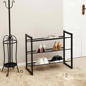 Produktbild für Schuhregal Songmics LMR03B, aus Metall