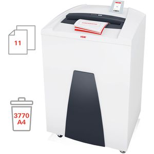 Produktbild für Aktenvernichter HSM Securio P44i, 1874121, mit Rollen und Öler