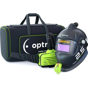 Schweißhelm Optrel Vegaview 2.5, Gebläseatemschutz