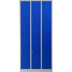 Produktbild für Spind G-Office WRC.6, blau