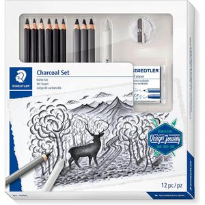 Zeichenset Staedtler Charcoal Set, 61 100C