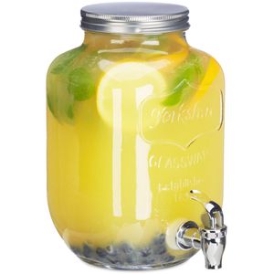 Getränkespender Relaxdays 10023429 3,5 Liter