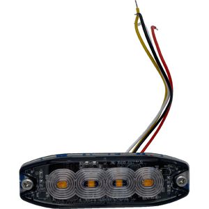 Produktbild für Warnleuchte Berger&amp;Schröter orange, mit 180° LED