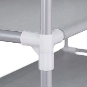 Produktbild für Schuhregal Relaxdays 10031572111, aus Metall