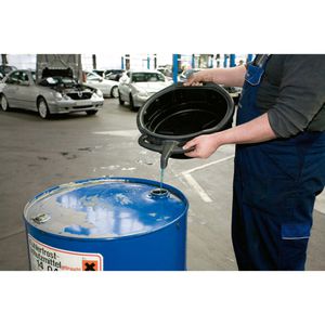Produktbild für Ölauffangwanne Hazet 197-2, mit Ausgießer