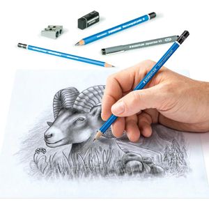 Produktbild für Zeichenset Staedtler Sketching Set, 61 100